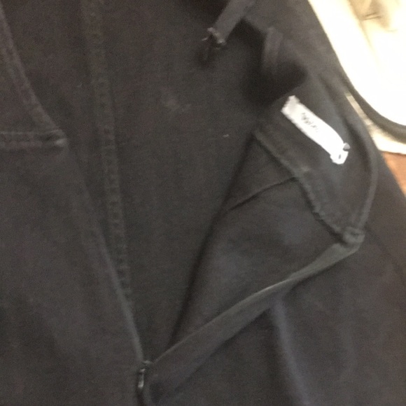 Wildfire  short black cotton Denim jean jumper, size medium - Picture 11 of 11